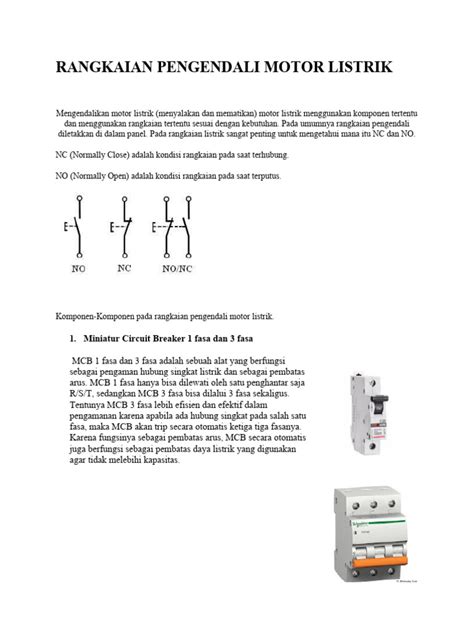 Rangkaian Pengendali Instalasi Motor Listrik 2 Pdf