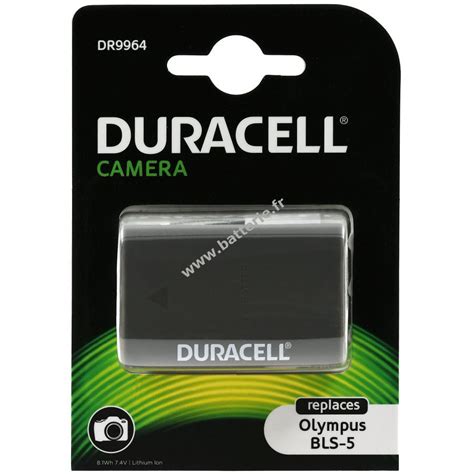 Duracell Batterie pour appareil photo numérique Olympus PEN E PL2