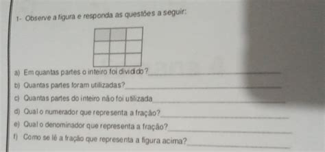 Solved 1 Observe a figura e responda as questöes a seguir a Em