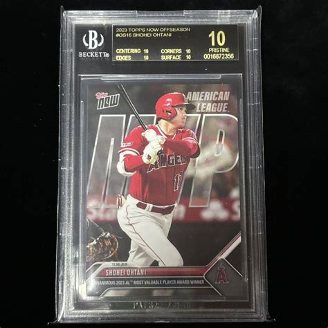 Bgs Topps Now Shohei Ohtani