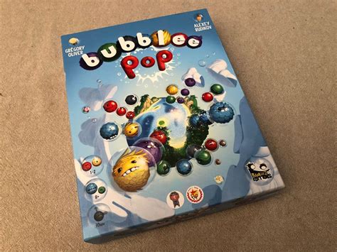 Bubblee Pop édité par Bankiiiz Editions Chronique jeu de société