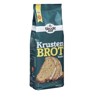 Bauckhof Krustenbrot Hafer Brotbackmischung Glutenfrei Vegan Bio