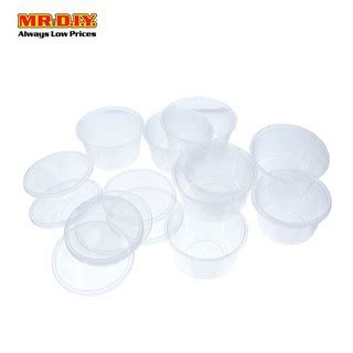 Felton Round Microwaveable Disposable Food Container Pcs X Ml