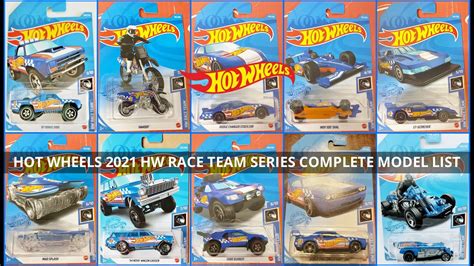 All Completed Hot Wheels 2021 HW Race Team Series Dodge D100 64 Nova