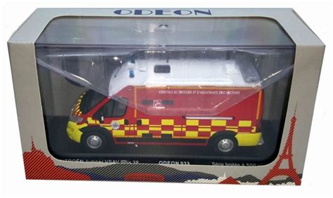 Citroen Jumper Pompiers Vsav Sdis Odeon V Hicule De Collection