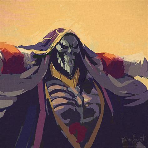 Ainz fan-art sketch : r/overlord