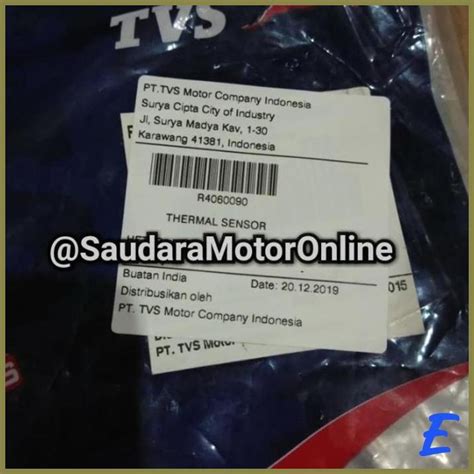 Mesin Smo Engine Block Temperature Sensor Tvs Dazz Injection Apache