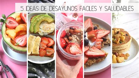 5 DESAYUNOS CON AVENA Y FRUTAS RECETAS FÁCILES Y SALUDABLES RECETAS