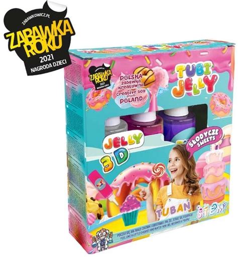 Tuban Tubi Jelly Set Met Kleuren Sweets Speelgoedwinkel Lazy Lama