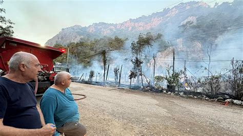 Olimpos Taki Nl Kadir In A A Evleri Ikinci Kez Tamamen Yand