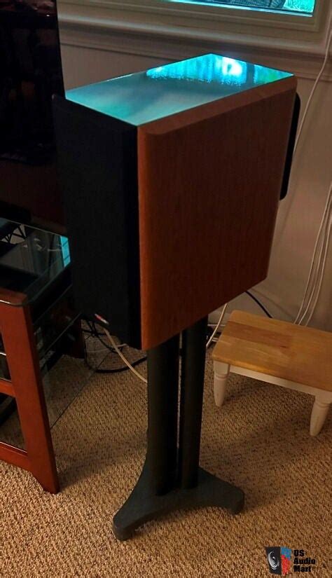 Polk Lsi Speakers Cherry Finish Flawless Condition Includes