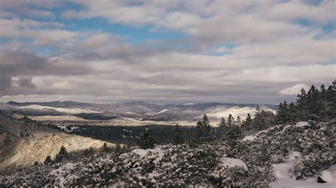 ORANGE & PARK – Snow on Pinos Mountain