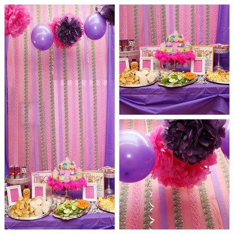 Fancy Nancy Birthday Party Ideas | Photo 1 of 8 3rd Birthday Parties, Birthday Theme, Party ...