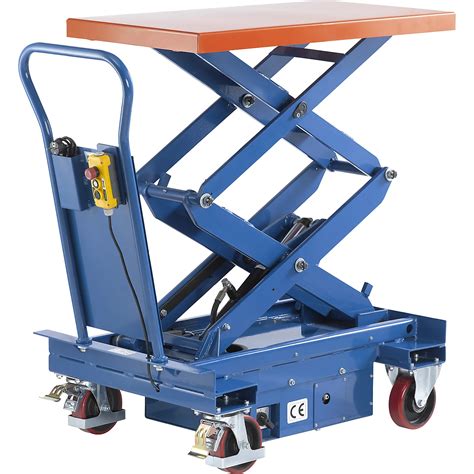 Lifting Platform Trolley Electric Lifting Range 520 1460 Mm