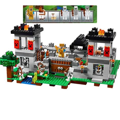 楽天市場LEGO レゴ マインクラフト マイクラ 風 ブロック 互換 要塞 ザフォートレス 21127 フィギュア マイクラレゴ 新作