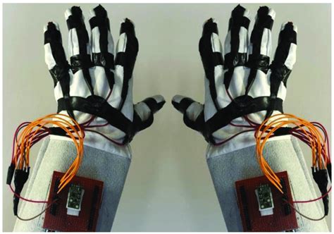 A Pair Of Smart Glove Designs Built With Flex And Imu Sensors And An