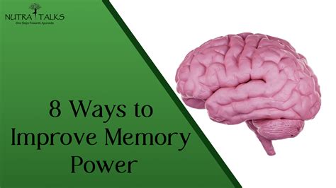 ways  improve memory power nutra talks