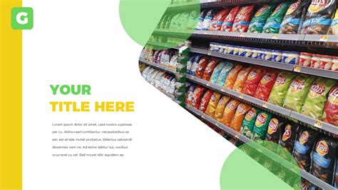 Grocery Store Slides Presentation IT Commerce PPT Templates