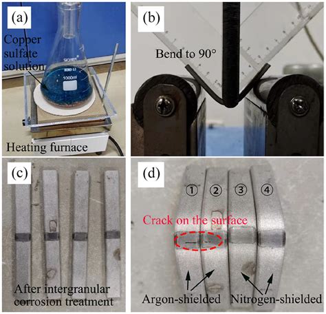 The Process Of Intergranular Corrosion Test A The Intergranular