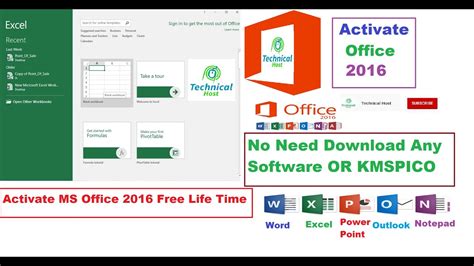 How To Activate Microsoft Office 2016 Using Cmd No Need Any Software