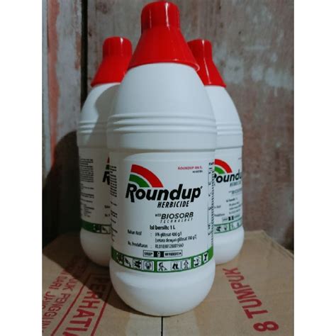 Jual Herbisida ROUNDUP 486 SL 1 LITER Pembasmi Rumput Liar Shopee