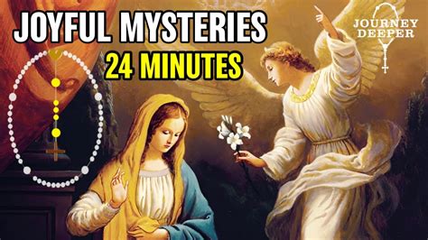 The Joyful Mysteries Virtual Holy Rosary For Mondays And Saturdays Youtube