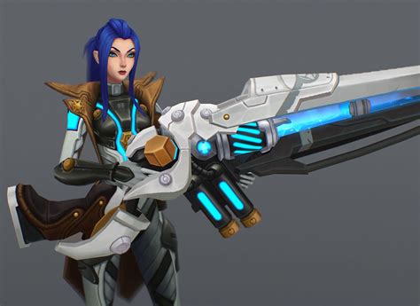 Pulsefire Caitlyn Yekaterina Bourykina On ArtStation At Https