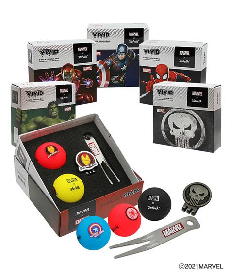 Volvik Marvel Ball Set Golflab