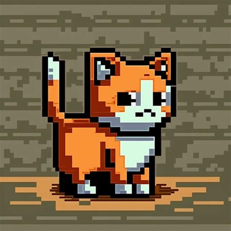 58 000 Pixel Art Cat Pictures