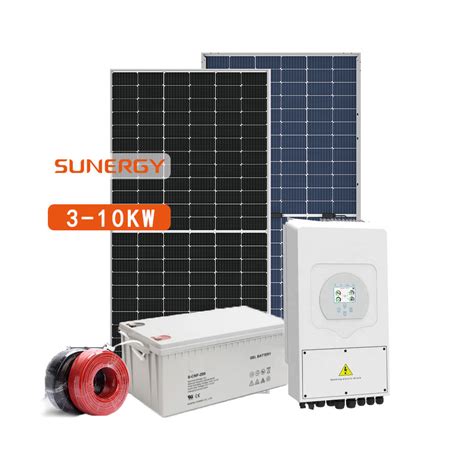 Complete Solar Energy System Home 5kw 3kw 1kw 2kw 8kw Off Grid Hybrid