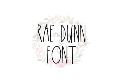 Graphic Design Stationery Cricut Font Rae Dunn Svg Cricut Font Svg Rae