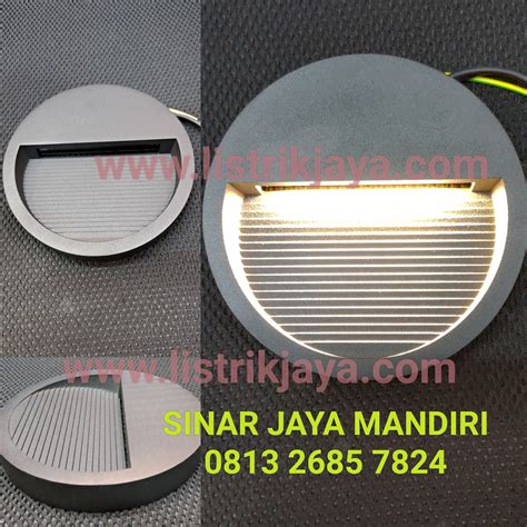 Jual Lampu Led Dinding Tangga Bulat 6w Hadap Bawah Sinar Jaya Mandiri