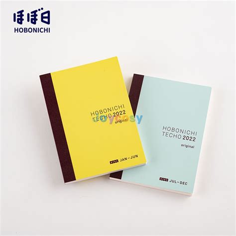 Hobonichi Techo 2022 Original New Year January 2022 A6 Size Monday