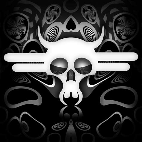 Death Skull stock illustration. Illustration of demon - 35081637