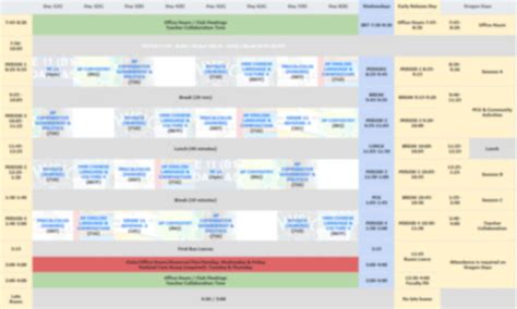 bell schedule  hkis students feel