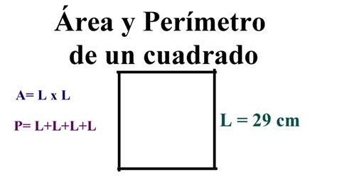 Formula Para Calcular El Perimetro De Un Cuadrado Printable Templates