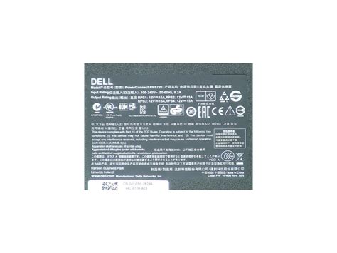 Refurbished Dell Oem Powerconnect Rps V W X W Redundant