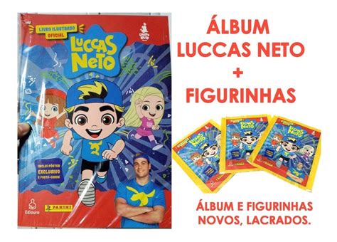 Lbum De Figurinhas Luccas Neto Pacotes De Figurinhas Mercadolivre