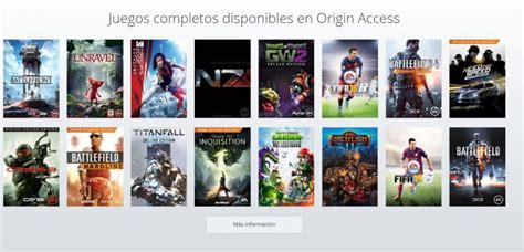 Prueba Gratis Durante 7 Días Los 60 Juegos Disponibles En Origin Access