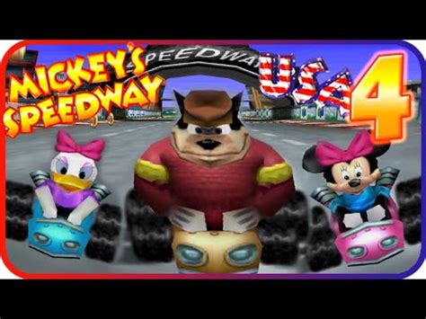 Mickey S Speedway USA Walkthrough Part 4 N64 Victory Vehicles YouTube