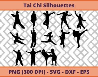 Tai Chi Svg Png Etsy