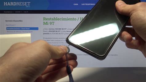 C Mo Poner Tarjeta Sim En Xiaomi Mi T Colocar Chip Youtube