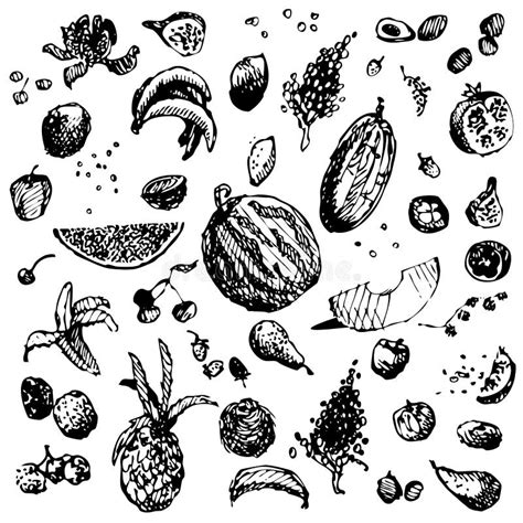 Hand Drawn Doodle Food Background Stock Illustrations 78 872 Hand