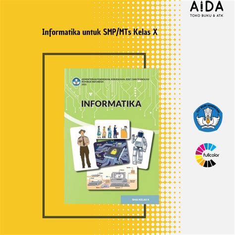 Jual Buku Pendidikan Kurikulum Merdeka SMA Informatika Kelas 10 Buku