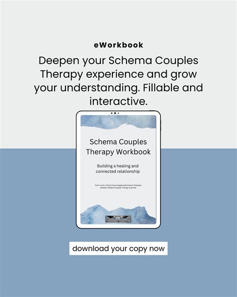 Schema Couples Therapy Workbook