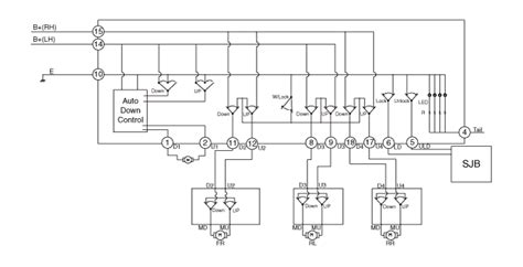 Hyundai Elantra Power Window Switch Schematic Diagrams Power Windows