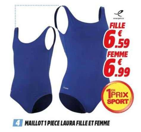 Promo Maillot 1 Piece Laura Fille Et Femme Chez Intersport ICatalogue Fr