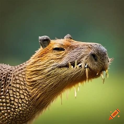 Capybara Crocodile