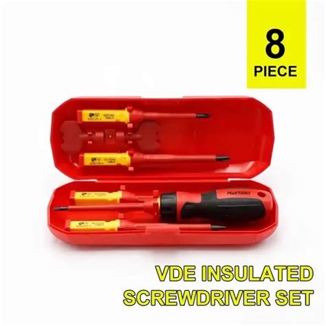 8PCS VDE Insulated Screwdriver Set China Screwdriver And Drywall Screw