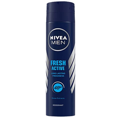 Buy Nivea Deodorant Fresh Active For Men 150 Ml Bottle Online At Best